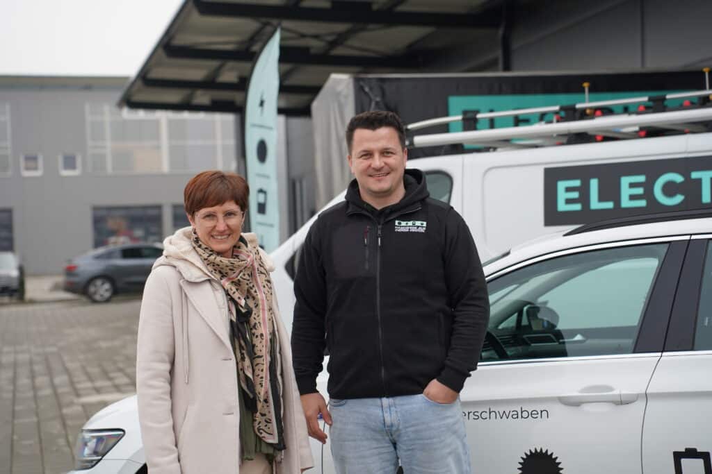 Politischer Besuch der Bürgermeisterin